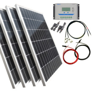 520 Watt Inselanlage 12 Volt Set wahlweise mit Spannungswandler, Batterie und Montagematerial