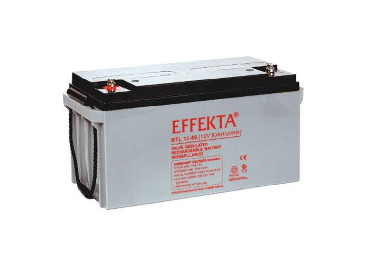 EFFEKTA BTL 12-80 / 12V 80Ah AGM Blei Akku Batterie