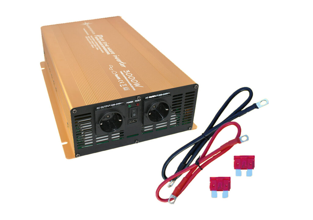 Spannungswandler 12V auf 230V Solartronics 3000Watt Inverter reiner Sinus