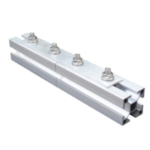 1x Profilverbinder flach für Aluprofil 28x28 30x30 33x38 40x40