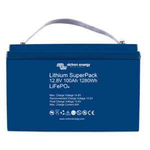 Lithium Batterie 12,8V 100Ah Victron LiFePo4 SuperPack mit BMS