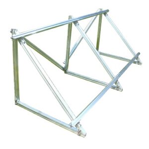PV-zonnepanelenonderconstructie voor 4 modules van 100 watt of 130 watt