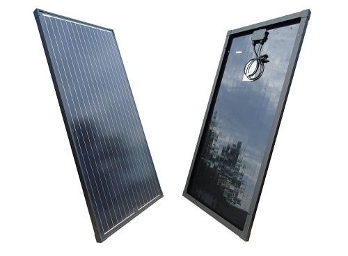 Solarmodul 12V 50Watt Monokristallin in Schwarz online bestellen ☀️