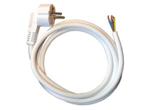 Schuko - Anschlussleitung 3x1,5mm Länge 1,5m weiß