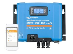 Victron SmartSolar MPPT 150/100 mit Display und MC4 Anschluss