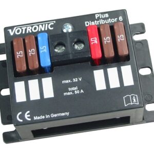 Votronic Plus Distributor 6 - 12V/24V - Verteiler für 6 abgesicherte Ausgänge