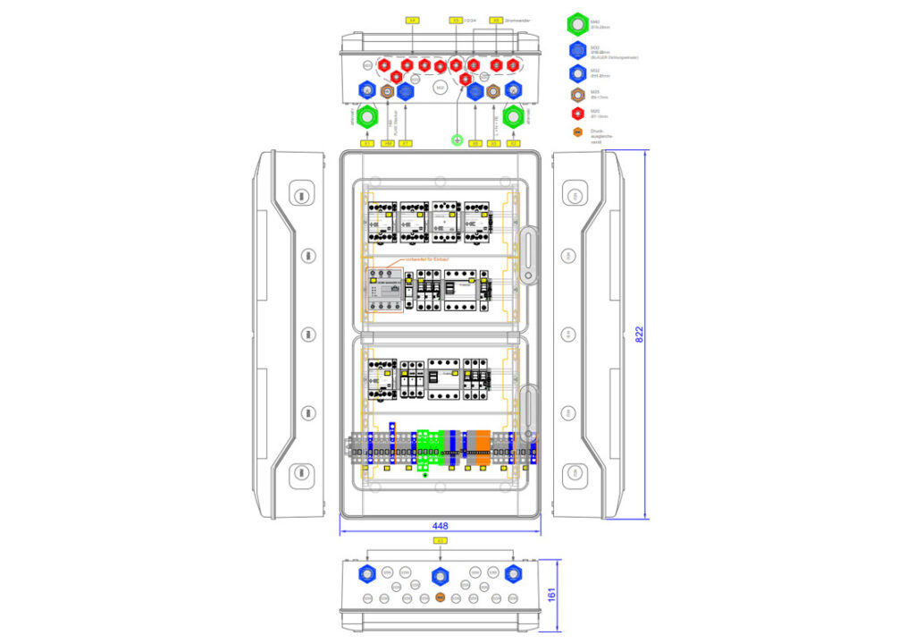 Enwitec Netzumschaltbox 3x SMA Sunny Island