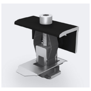 K2 Clamp Set Universal Endklemme 25-37mm, schwarz
