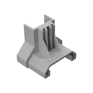 ESDEC ClickFit EVO Trapezblech Endklemmenstütze grau