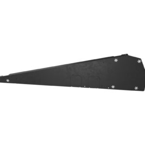 ESDEC FlatFix Fusion Winddeflektor rechts Schwarz (Basisprofil 1030mm - 1077mm)
