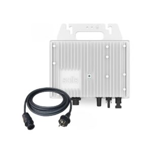 1x Solis S6 Ultra Mini 800W 1Ph Inverter, 1 MPPT, DC + 1x Kabel