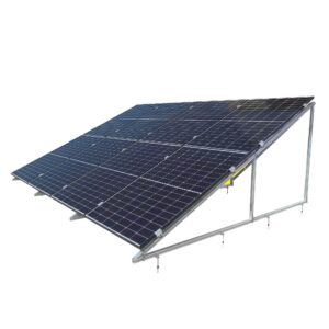 PV Solar Aufständerung 25 Grad für 8 Module / 2 Module Übereinander hochkant 0%