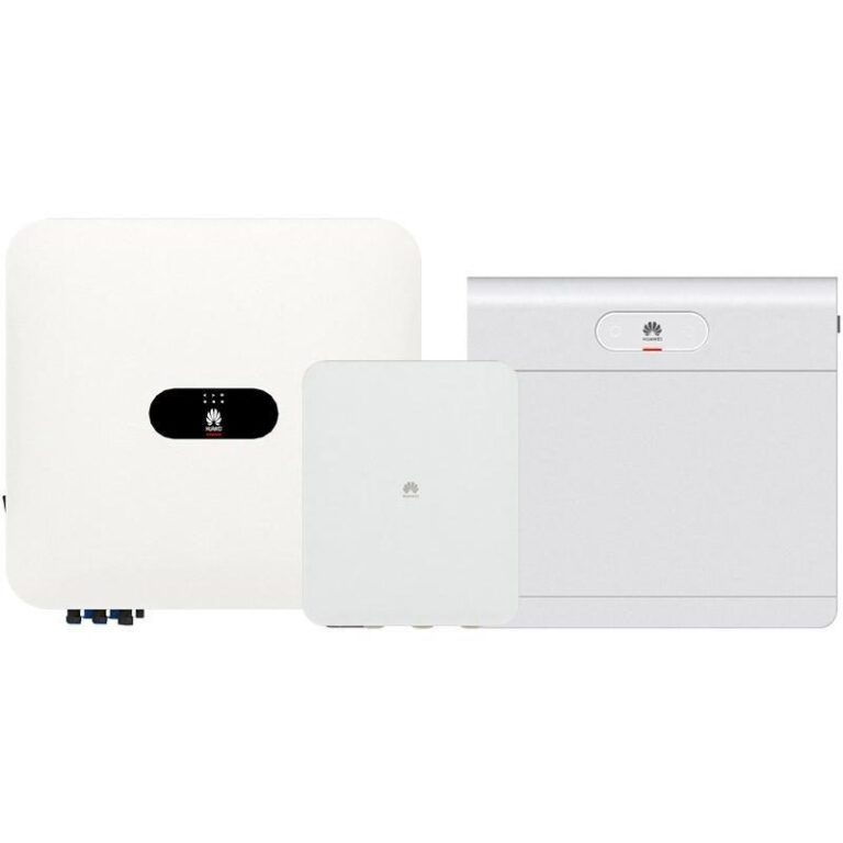 Huawei SUN2000-6K-MAP0 + LUNA2000-7-S1 (6,9 kWh) mit Ersatzstrom + SA4H-A02 – Speicherpaket (Wechselrichter + Batteriespeicher)